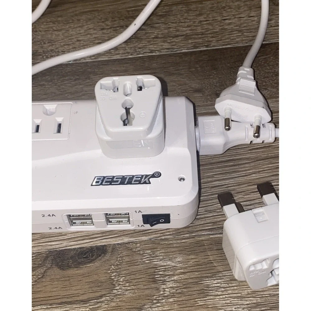 BESTEK Universal Travel Adapter, Worldwide Plug Adapter 110-220V to 110V Voltage
